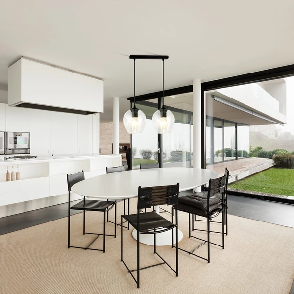 Lampa wisząca Emibig ISTAR 2 BL TRANSPARENT 679/2