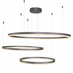 Azzardo HALO PENDANT 100+80+60 BK 4707