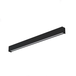 Kinkiet STRAIGHT WALL LED BLACK M 92cm T8 16W ciepła 3000K | czarny 7594