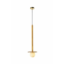 Lampa wisząca BOLITA, duża, złota, 1x5W G9