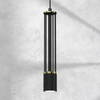Lampa wisząca ESTILO, MLP8409. czarny/złoty, 1x40W GU10