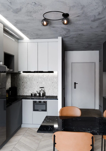 Lampa sufitowa Emibig SOPRA 2 BL GRAFIT 1256/2