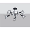 Lampa sufitowa ARTEMIS 5S, czarna, 5x40W E14, SL.1110