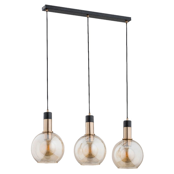Lampa wisząca ALFA MAYA ZŁOTA 3xE27 20cm | 62163