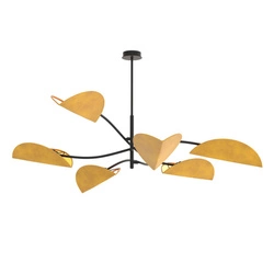 Lampa sufitowa Emibig LOTUS 6 BL MUSTARD 1460/6