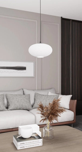 Lampa wisząca Emibig COCO 1 BL OPAL 1376/1