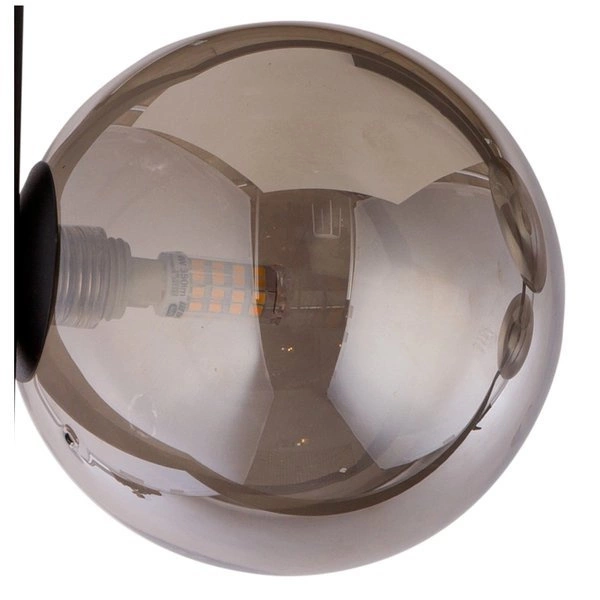 Lampa sufitowa ramka COSMIC 3 PLAFON czarny/szary 32123