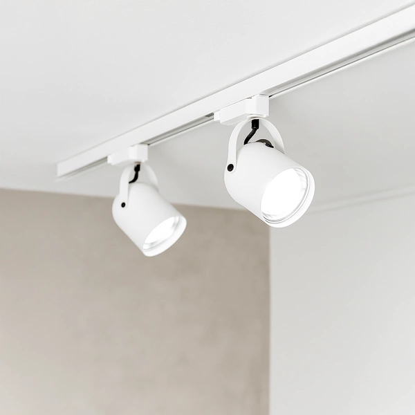 Oprawa Quber Track Biały 1xE27