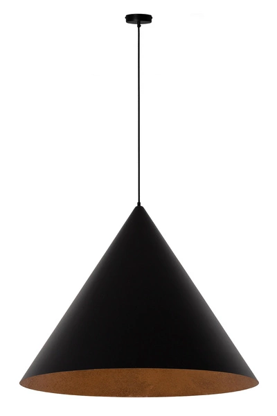 Lampa Sigma Vesuvio czarny/miedziany L 3xE27 41045