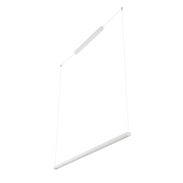 Lampa wisząca CL H LED PRO dł. 119cm 29W LED ciepła biel 3000K | biały 10523