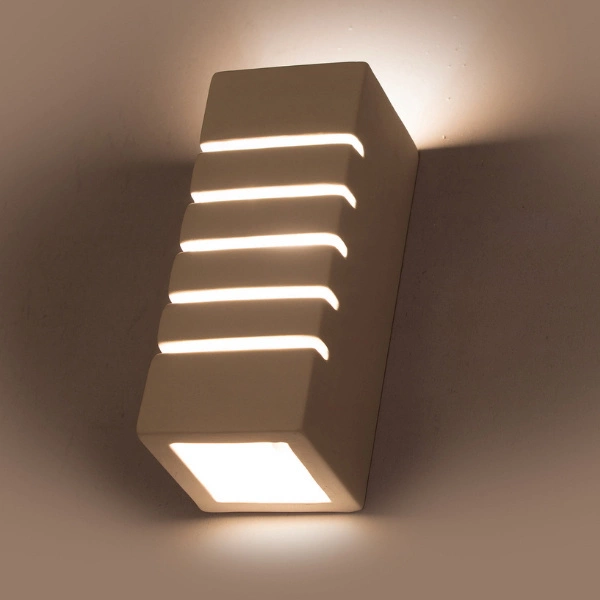 Kinkiet Ceramiczny SAMIR SL.0161 biały 1xE27