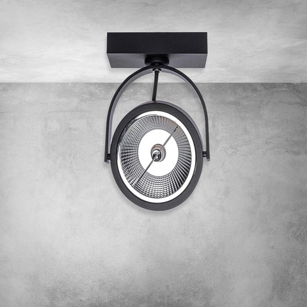 Oprawa natynkowa LUGAR BLACK 1xAR111 GU10 ML5704