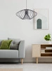 Lampa wisząca K-3407 CZARNY z serii TIZI II