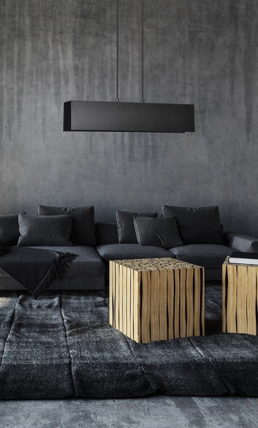 Lampa wisząca Emibig GENTOR 2 Czarny 672/2