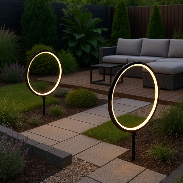 Lampa Solarna Rings 2x1,5W 2x25lm 3000K