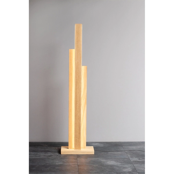 Lampa Stołowa Manhattan 3xLED 24V Zintegrowana 1470lm 3000K 16W Dąb Olejowany/Antracyt Materiał Kabel z Dotykowym Ściemniaczem 7481174