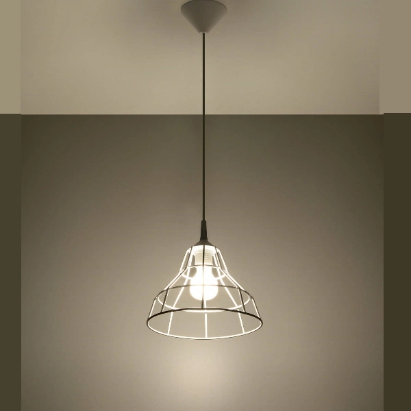 Lampa Wisząca ANATA SL.0145 Biała 1xE27