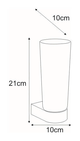 Kinkiet K-L8908-1W z serii AQUA CHROM