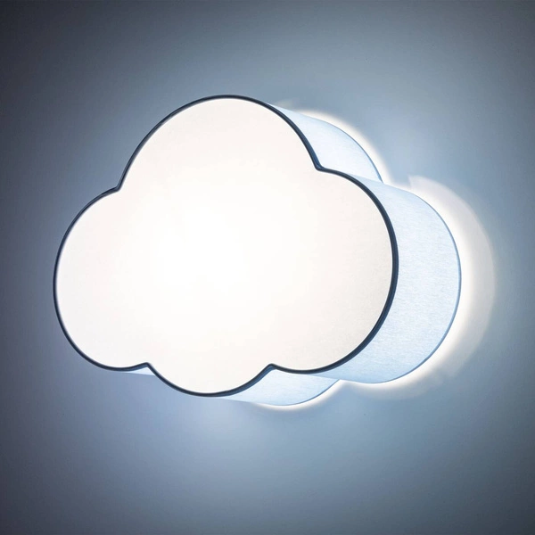CLOUD LAMPA SUFITOWA NIEBIESKI PASTELOWY MINI 2 PŁ 6074
