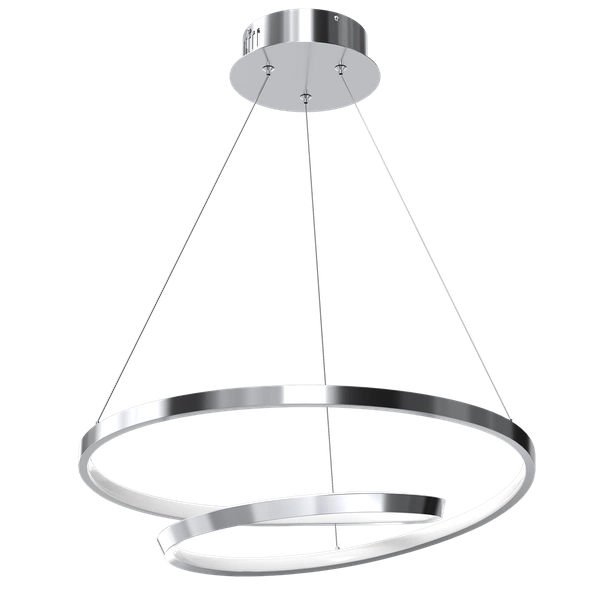 Lampa wisząca LUCERO, ML7949, chrom, 48W LED, barwa neutralna 4000K