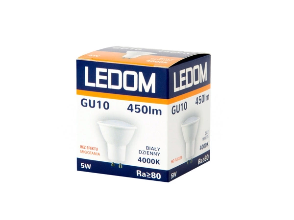 LED line LITE żarówka LED GU10 5W 4000K 450lm 220-240V