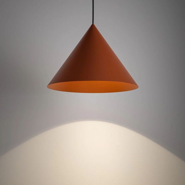 Lampa wisząca ZENITH M wys.130cm szer.35cm GU10 IP20 | Terracotta 11486