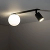 Lampa sufitowa podtynkowa VOX2 1xGU10 1xG9 szer.43cm | Biały - Czarny 10927