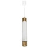 Lampa wisząca MARBLE WHITE/GOLD 1xGU10