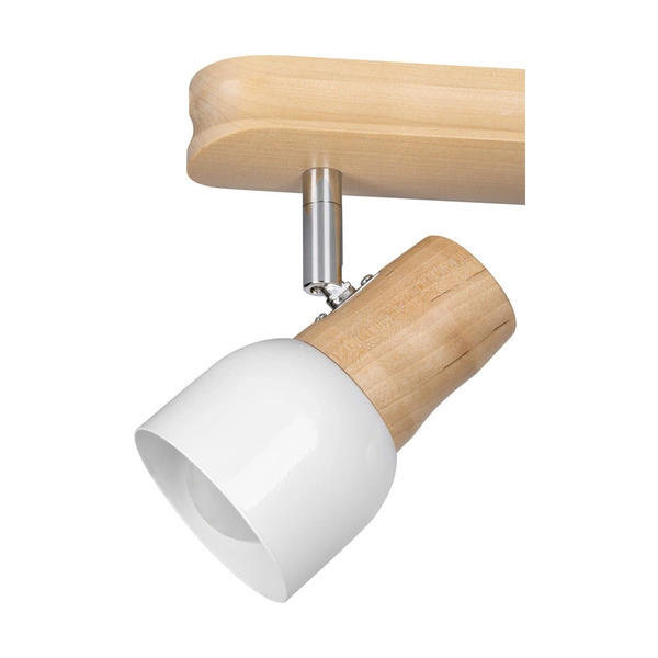 Lampa sufitowa Svantje 2xE14 maks. 40W drewno brzozowe/biały metal 2239260