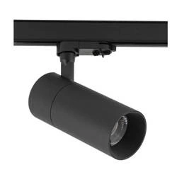 Spot TINOS LED wys. 14cm 30W 4000K do szyn CTLS 3F | czarny 10401