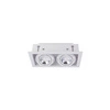 Lampa wpuszczana dwu punktowa DOWNLIGHT WHITE ES111 9574