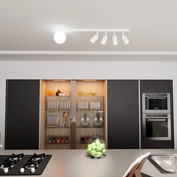 Lampa sufitowa Emibig BASTER 5 Biały 1315/5