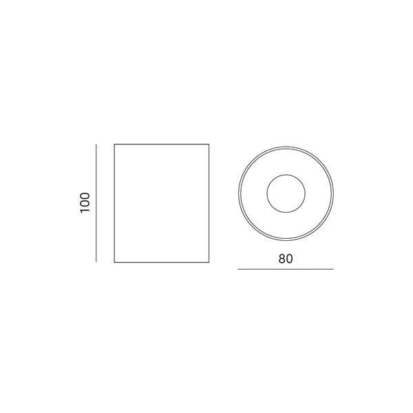 Natynkowa tuba spot TRIO BIAŁA + 3kolory 8x10cm