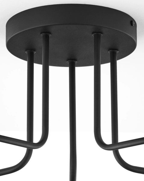 Nowoczesna Lampa sufitowa BURANO wys. 31cm 5xG9 14W IP20 | Złoty