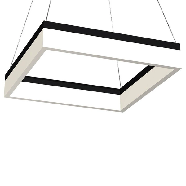 Zwis żyrandol kwadratowy NERO LED 41,5cm