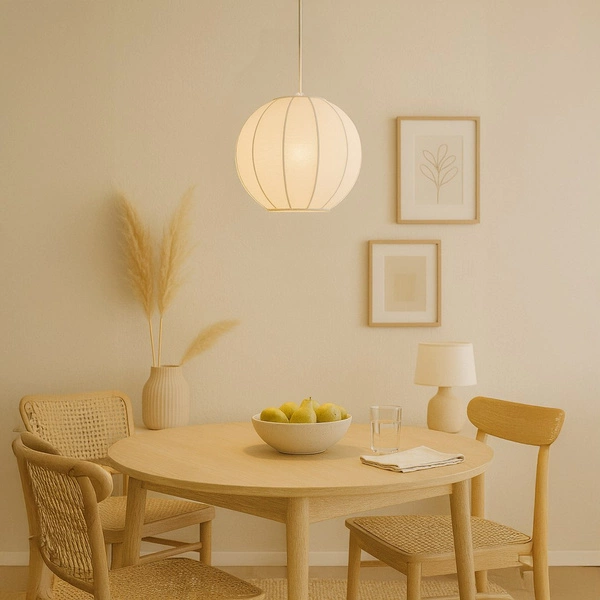 Lampa wisząca Dana Biały 1xE27