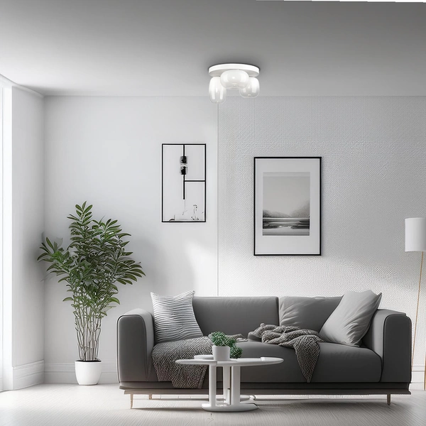 Lampa sufitowa VASO WHITE 12W