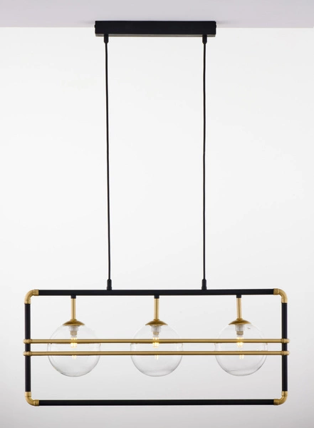 Nowoczesna Lampa wisząca FIORI wys. 115cm 3xG9 14W IP20 | Złoty