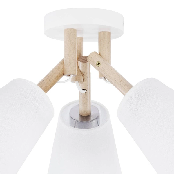 Nowoczesna lampa sufitowa VAIO WHITE 665 3xE27 665