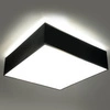 Plafon Sollux HORUS 35 Lampa sufitowa PVC, Stal, Czarny 2x 15W LED, SL.0136