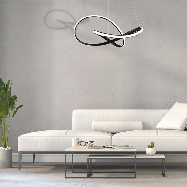 Lampa wisząca CAPPIO, ML6771, czarna, 36W LED, barwa neutralna 4000K