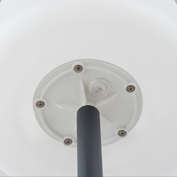 Lampa stojąca 147cm PATIO E27 IP44 | grafitowy 10105