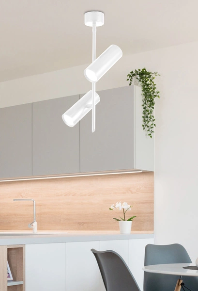 Lampa sufitowa TUBA 32-76274, biała, 2x5W LED, barwa neutralna 4000K