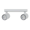 Lampa sufitowa, spot Tokio 2, biała, 2x50W GU10