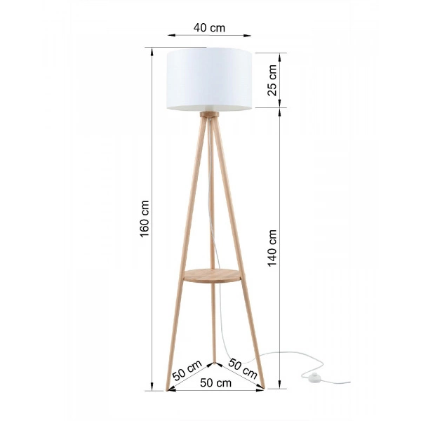 Nowoczesna lampa stojąca AUSTIN 1 SL.0684 1xE27