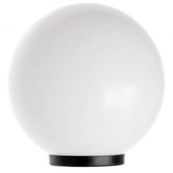 Kula ozdobna do ogrodu szkło akrylowe śr.50 cm ALEKULE G 500 Z | biały