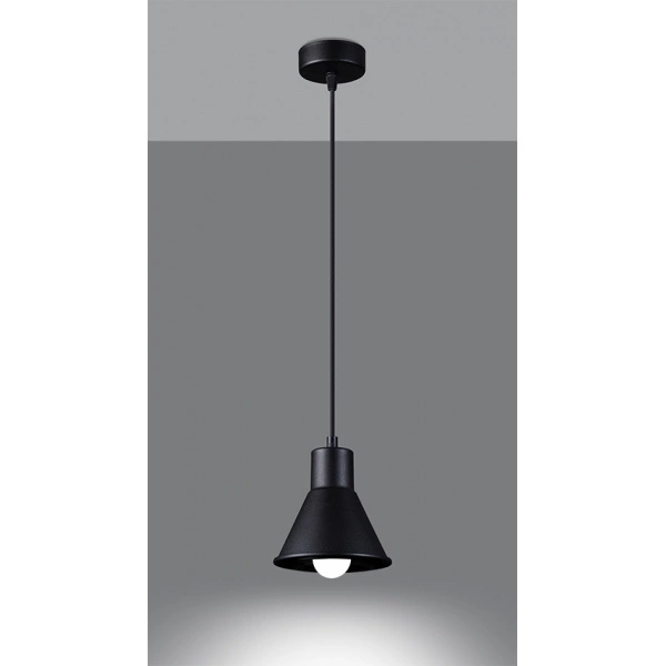 Lampa wisząca TALEJA 1 SL.0985 czarna 1xE27