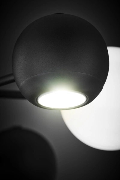 Nowoczesny Żyrandol MOKA wys. 47-69cm 3xG9 3xGU10
14W IP20 | Czarny