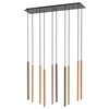 Lampa wisząca LASER X dł. 78cm 10xG9 | multikolor 10705