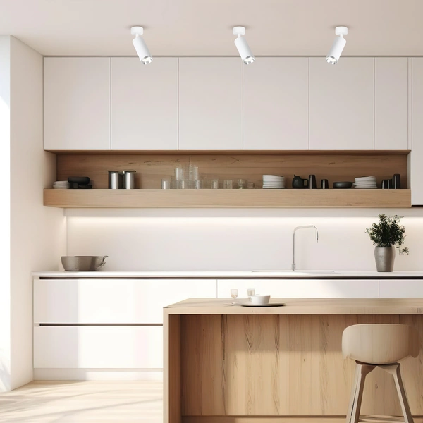 Oprawa Mica Spot Biały + Chrom 1xGU10